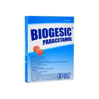 Biogesic Paracetamol 500mg - 20 Tablets